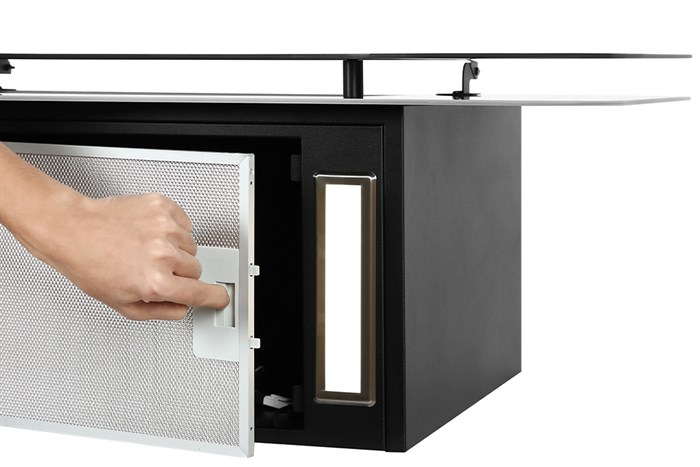 Máy hút mùi kính vát Hafele HH-WVGS90A (533.80.203) Màu Đen