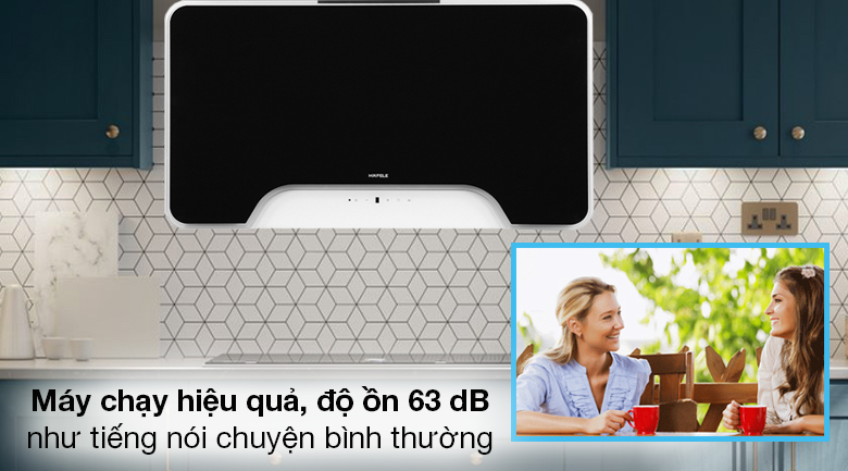 Máy hút mùi áp tường Hafele HH-WVGS90A (533.80.203) - Độ ồn tối đa 63 dB