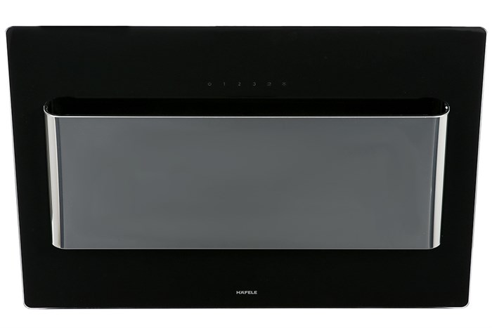 Máy hút mùi kính vát Hafele HH-WVG80D (539.81.194) Màu Đen - Bạc