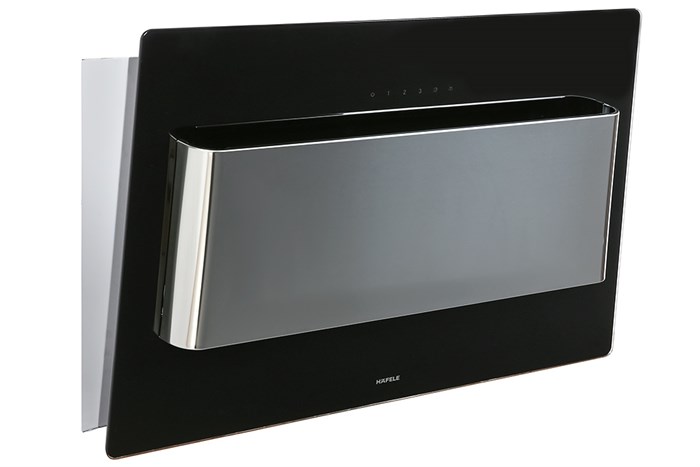 Máy hút mùi kính vát Hafele HH-WVG80D (539.81.194) Màu Đen - Bạc