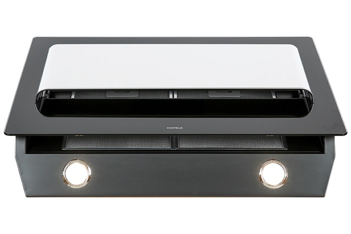 Máy hút mùi kính vát Hafele HH-WVG80D (539.81.194) Màu Đen - Bạc