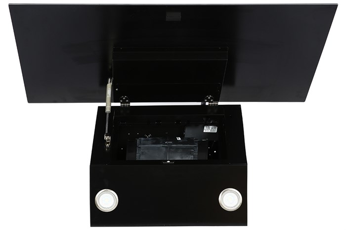 Máy hút mùi kính vát Hafele HH-WVG90C (533.89.013) Màu Đen - Bạc