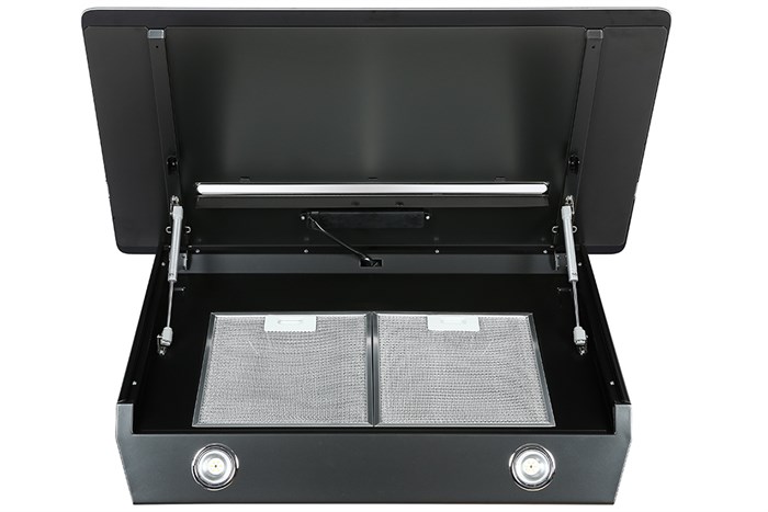 Máy hút mùi kính vát Hafele HH-WVG90A (535.82.203) Màu Đen