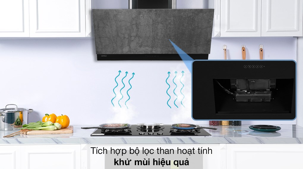 Máy hút mùi kính vát Hafele HH-WVS90A (533.86.003)