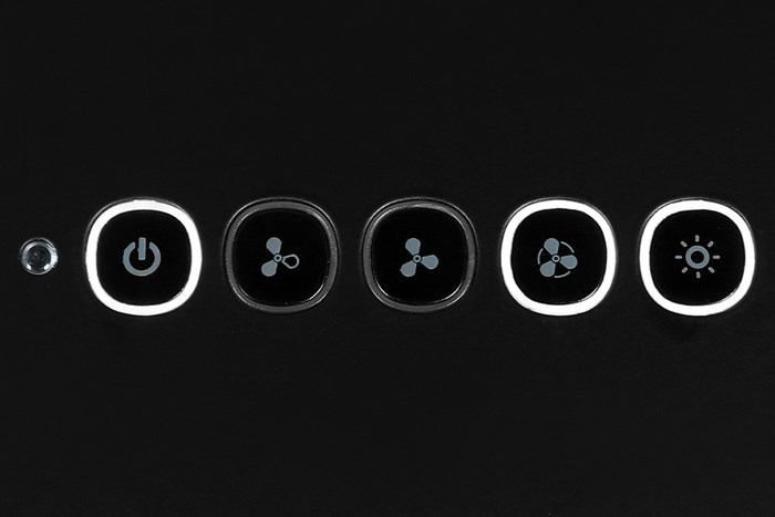 Máy hút mùi kính vát Hafele HH-WVS90A (533.86.003) Màu Đen