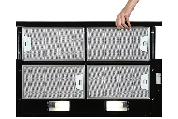 Máy hút mùi âm tủ Hafele HH-SG70A (533.89.021) Màu Đen