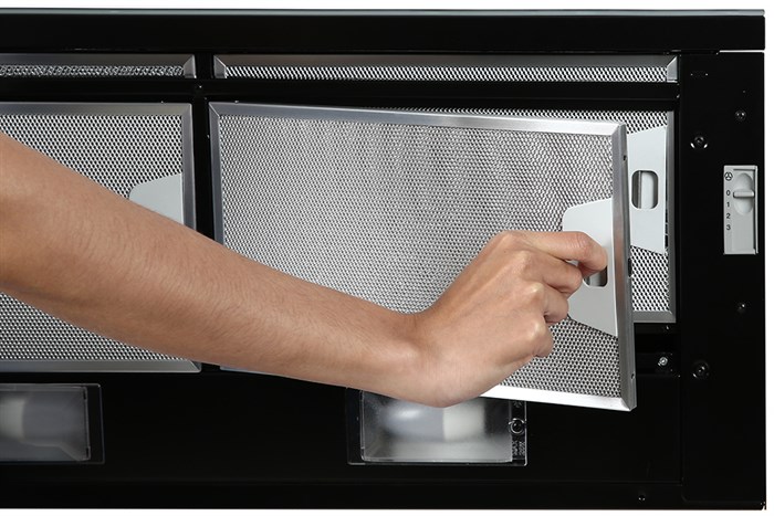 Máy hút mùi âm tủ Hafele HH-SG70A (533.89.021) Màu Đen