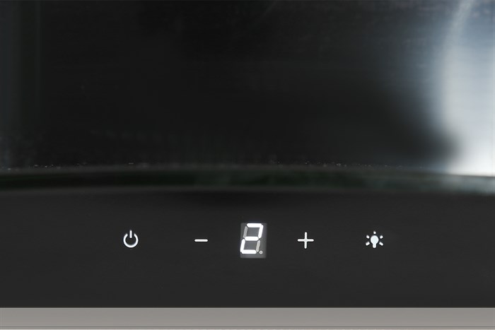 Máy hút mùi kính cong Hafele HH-WT70A (533.86.807) Màu Đen