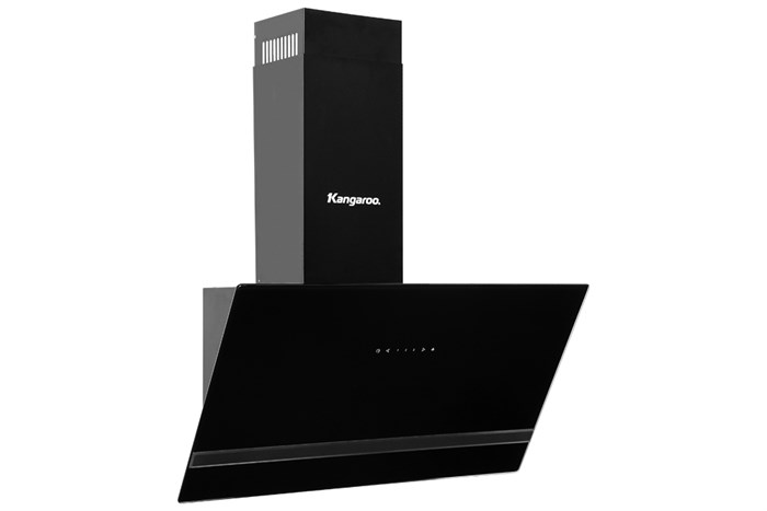 Máy hút mùi kính vát Kangaroo KG1361 Màu Đen