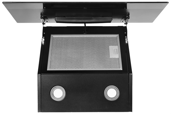 Máy hút mùi kính vát Kangaroo KG1361 Màu Đen