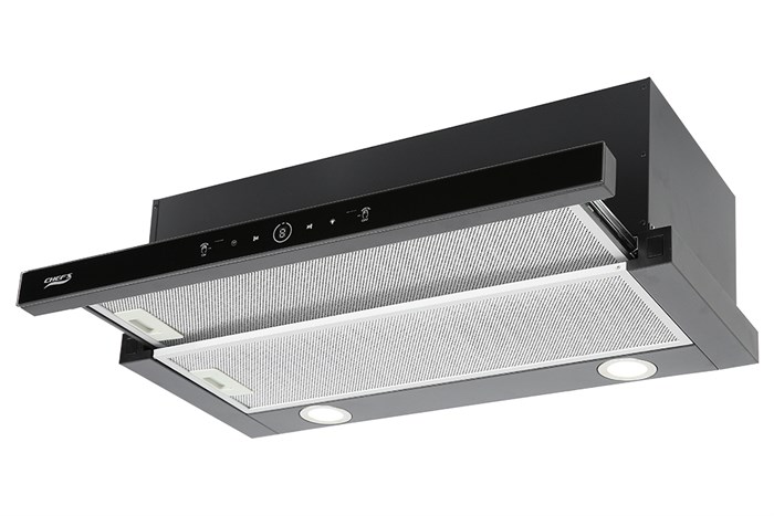 Máy hút mùi âm tủ Chef's EH-R906E7T Màu Đen