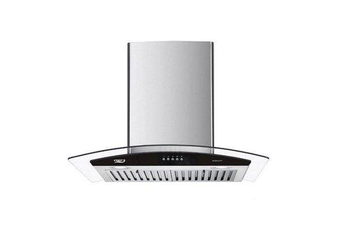 Máy hút mùi kính cong Chef's EH-R506E7G Màu Bạc Inox