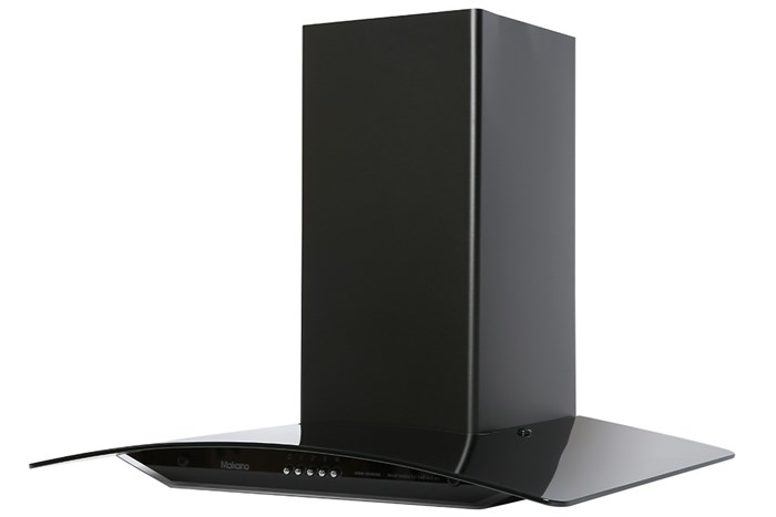 Máy hút mùi kính cong Makano MKH-000008 Màu Đen