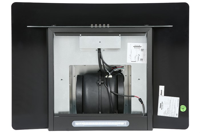 Máy hút mùi kính cong Makano MKH-000008 Màu Đen