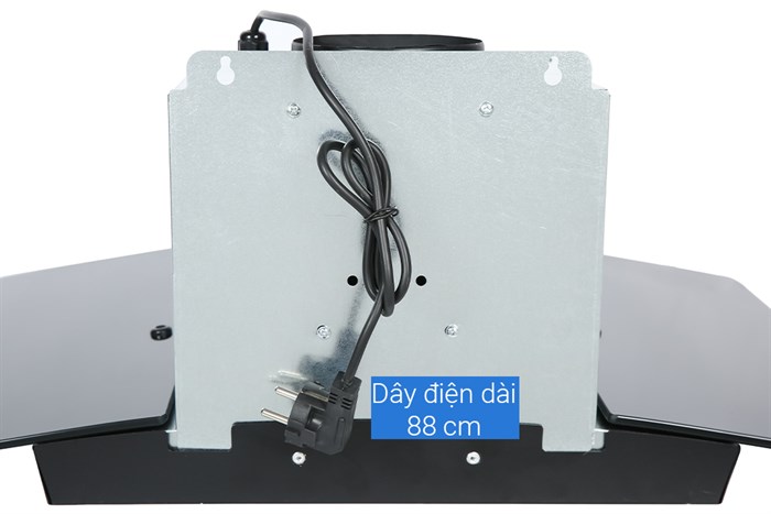 Máy hút mùi kính cong Makano MKH-000008 Màu Đen