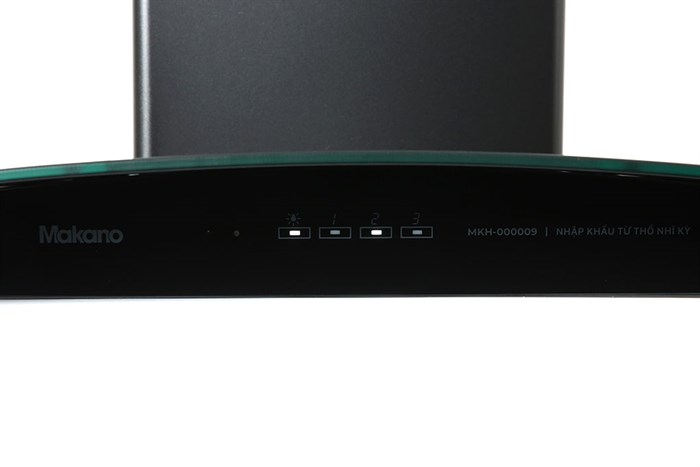 Máy hút mùi kính cong Makano MKH-000009 Màu Đen