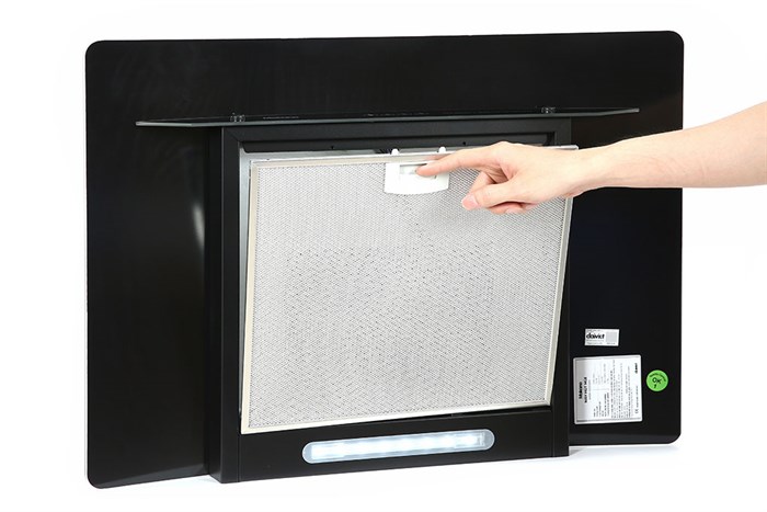 Máy hút mùi kính cong Makano MKH-000009 Màu Đen