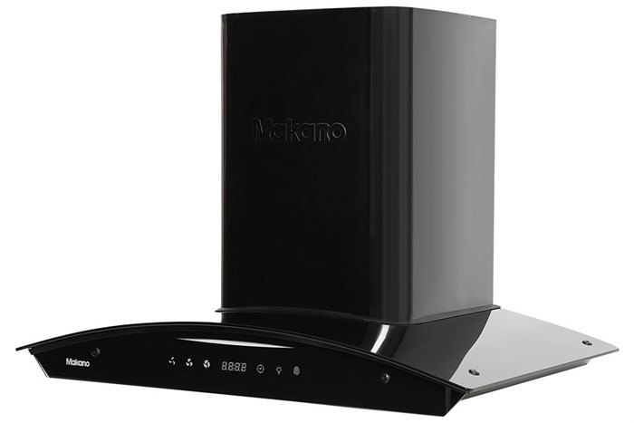 Máy hút mùi kính cong Makano MKH-000001 Màu Đen