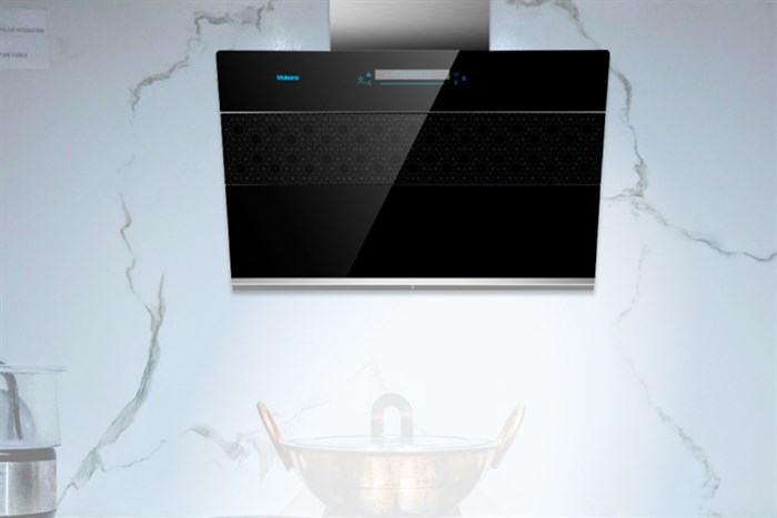 Máy hút mùi áp tường Makano MKH-000002 Màu Đen