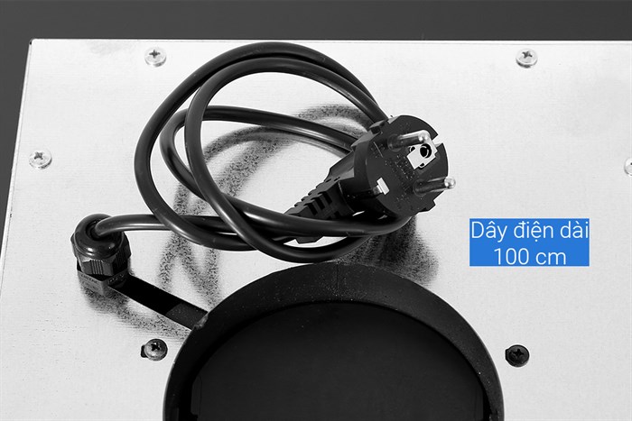 Máy hút mùi kính cong Daikiosan DKH-000008 Màu Đen