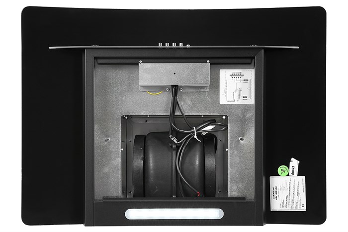 Máy hút mùi kính cong Daikiosan DKH-000008 Màu Đen