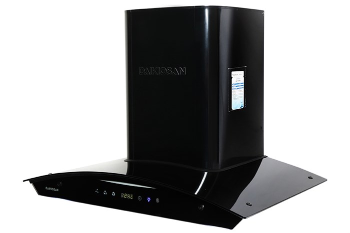 Máy hút mùi kính cong Daikiosan DKH-000001 Màu Đen