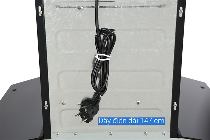 Máy hút mùi kính cong Daikiosan DKH-000001 Màu Đen