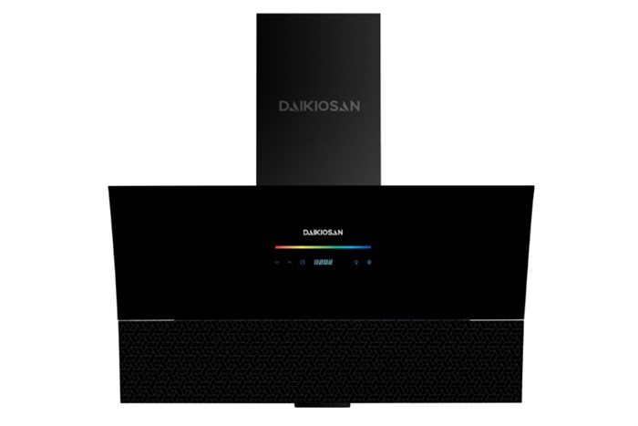 Máy hút mùi kính vát Daikiosan DKH-000003 Màu Đen
