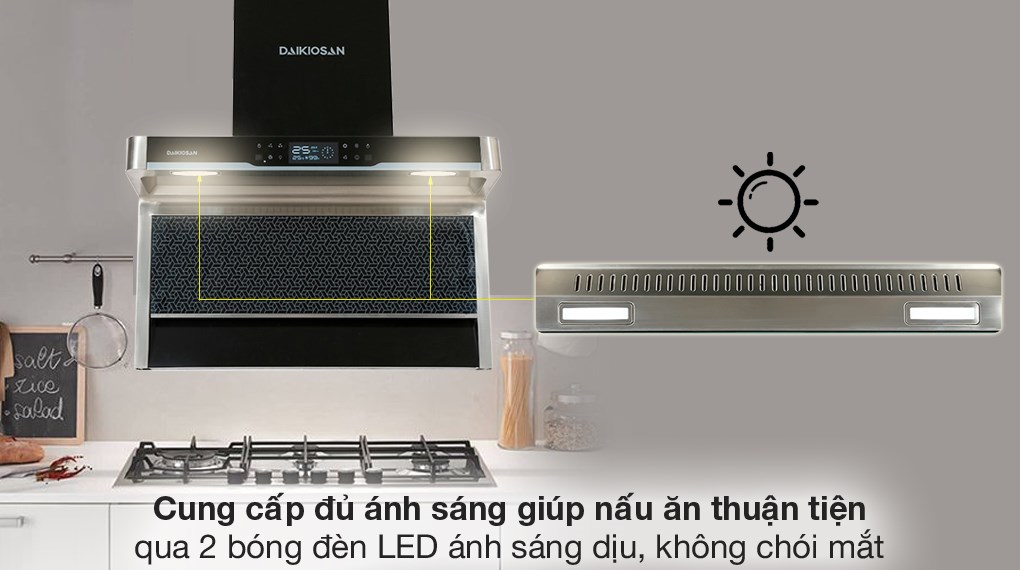 Máy hút mùi áp tường Daikiosan DKH-000002