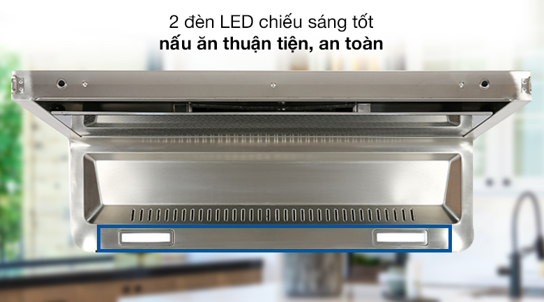 Đèn - Máy hút mùi áp tường Daikiosan DKH-000002