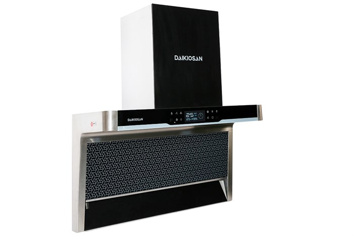 Máy hút mùi áp tường Daikiosan DKH-000002 Màu Đen