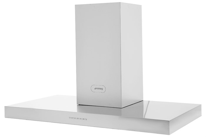 Máy hút mùi áp tường Smeg KBT900XE (536.84.493) Màu Bạc Inox