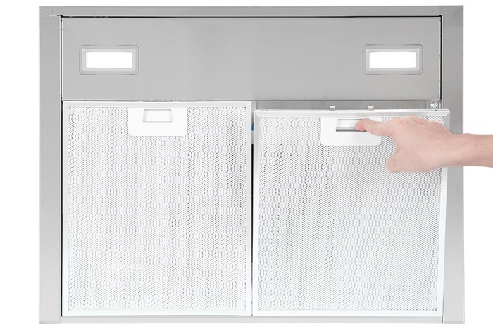 Máy hút mùi áp tường Smeg KBT600XE (536.84.433) Màu Bạc Inox