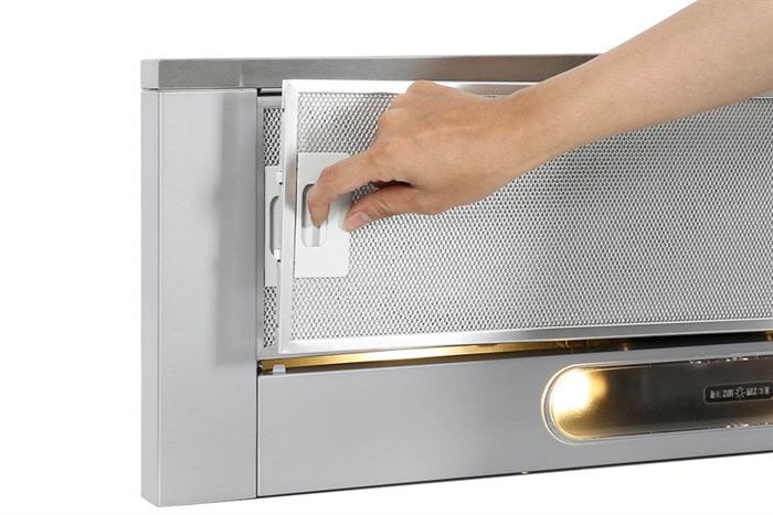 Máy hút mùi âm tủ Smeg KSET92E (536.84.872) Màu Bạc