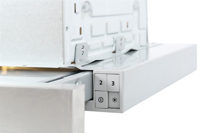 Máy hút mùi âm tủ Smeg KSET62E (536.84.832) Màu Bạc