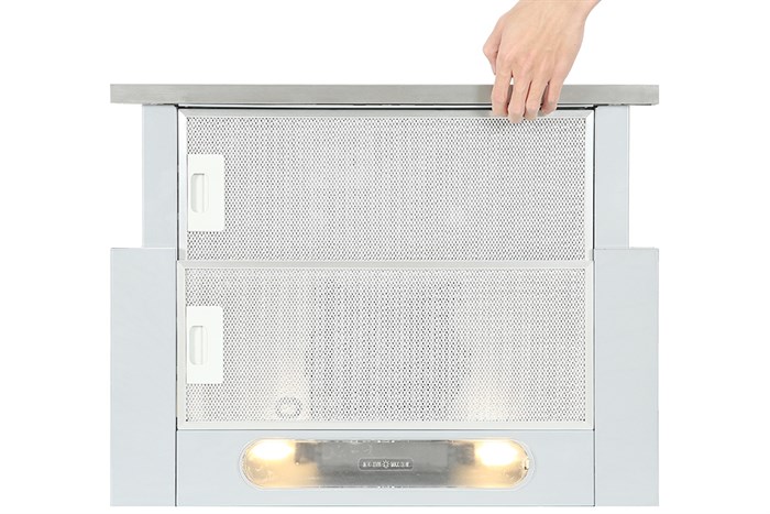 Máy hút mùi âm tủ Smeg KSET62E (536.84.832) Màu Bạc