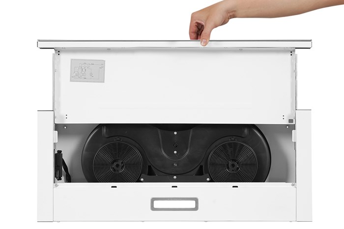 Máy hút mùi âm tủ Sunhouse SHB6123 Màu Bạc