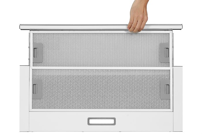 Máy hút mùi âm tủ Sunhouse SHB6123 Màu Bạc