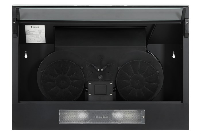 Máy hút mùi âm tủ Pramie CH22-700 Màu Đen