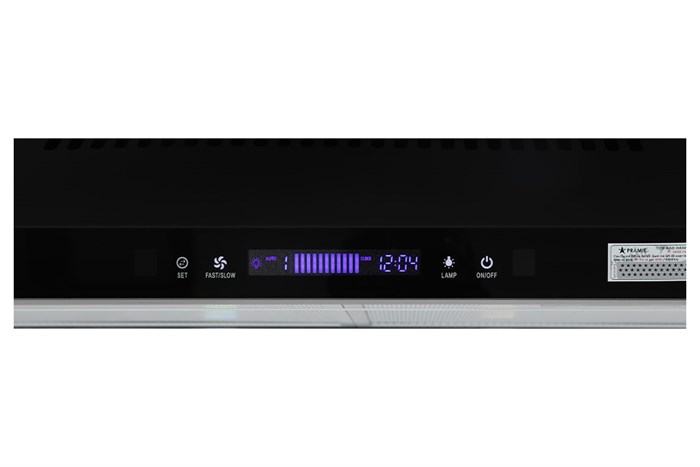 Máy hút mùi âm tủ Pramie CH22-700 Màu Đen