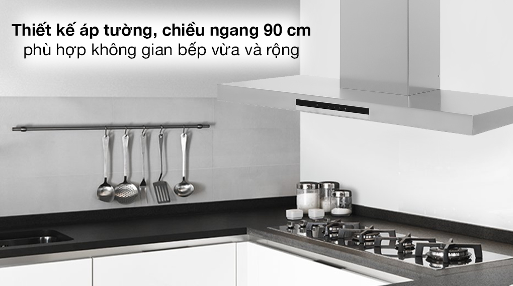 Thiết kế - Máy hút mùi áp tường Bosch DWB97IM50