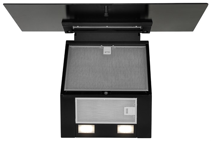 Máy hút mùi kính vát Bosch DWK87EM60 Màu Đen