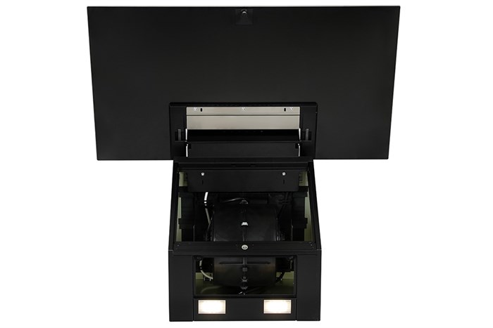 Máy hút mùi kính vát Bosch DWK87EM60 Màu Đen