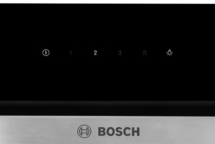 Máy hút mùi kính vát Bosch DWK87EM60 Màu Đen