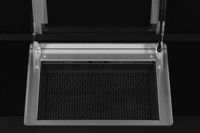 Máy hút mùi kính vát Bosch DWK97JM60 Màu Đen