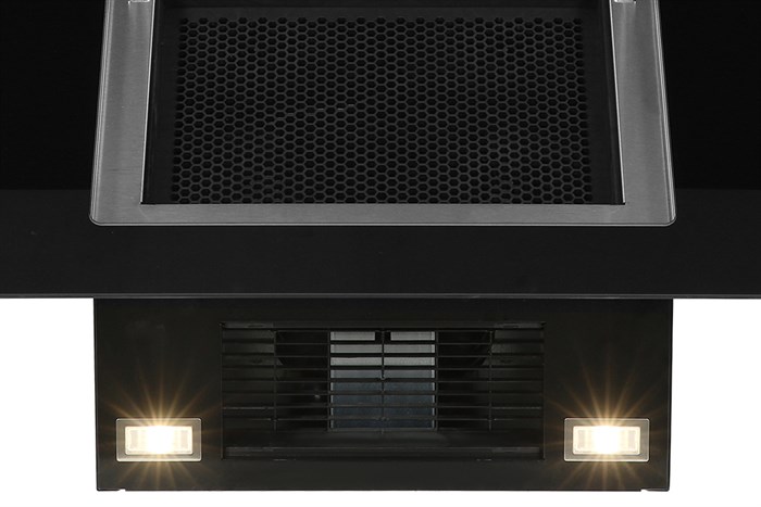 Máy hút mùi kính vát Bosch DWK97JM60 Màu Đen