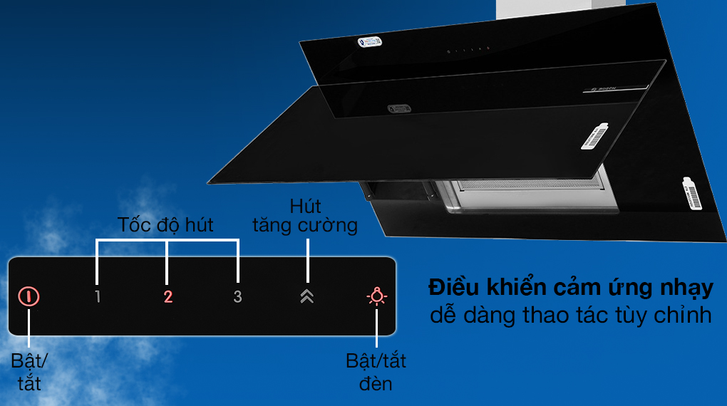 Trang bị bảng điều khiển cảm ứng