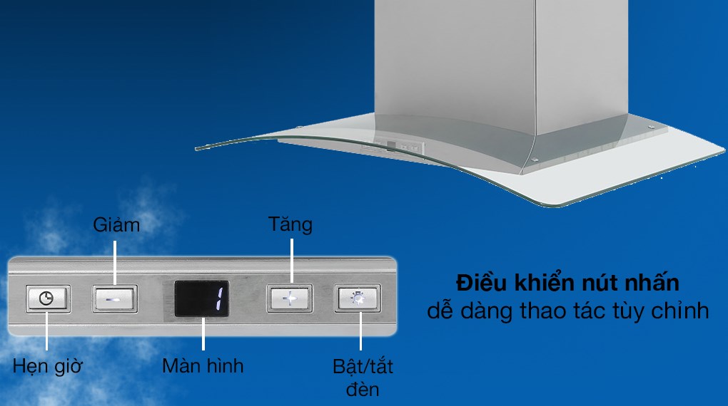 Máy hút mùi kính cong Teka NC 780