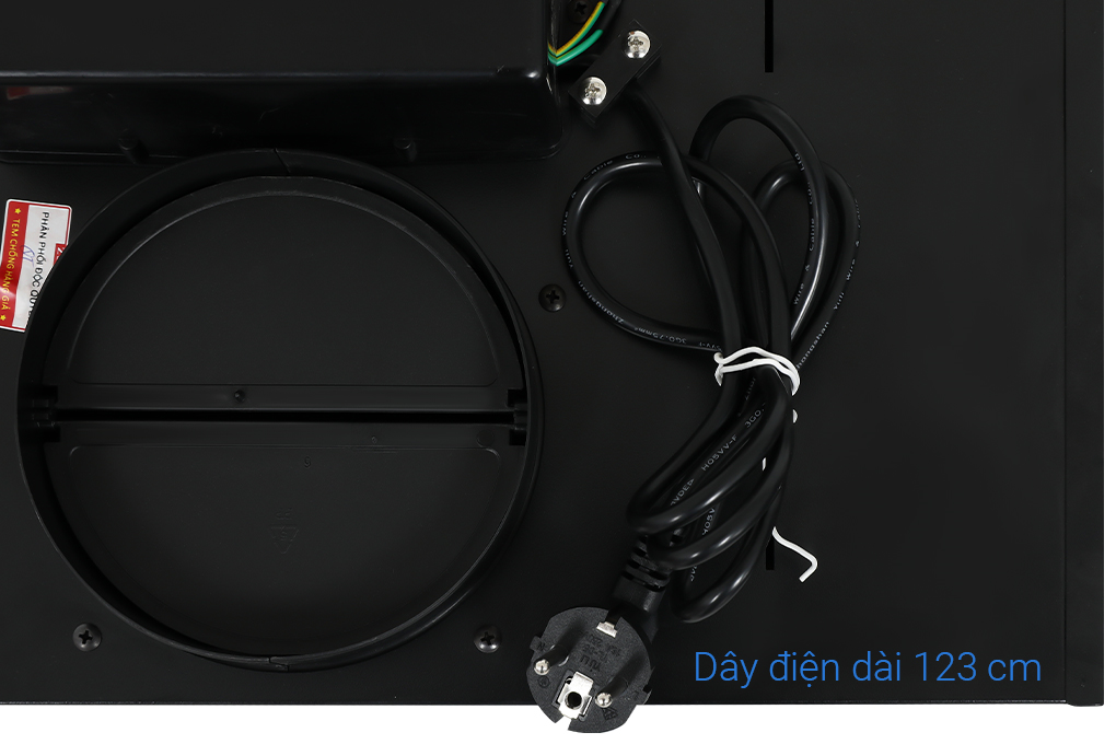 Máy hút mùi kính vát Zemmer HSMT 700ECO PRO Màu Đen