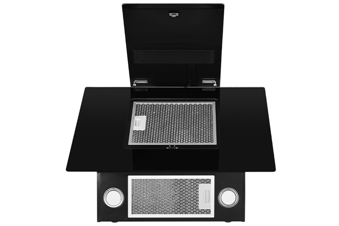 Máy hút mùi kính vát Zemmer HSMT 700ECO PRO Màu Đen